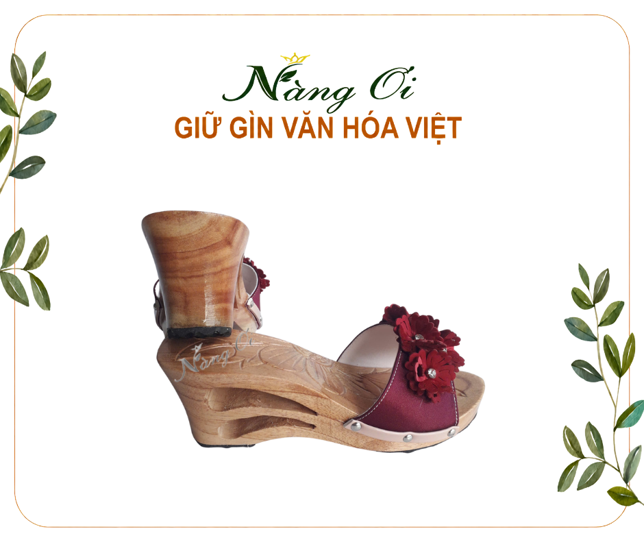 Guốc gỗ thường được sử dụng cho: Mặc áo dài, áo bà ba, trang phục truyền thống,...